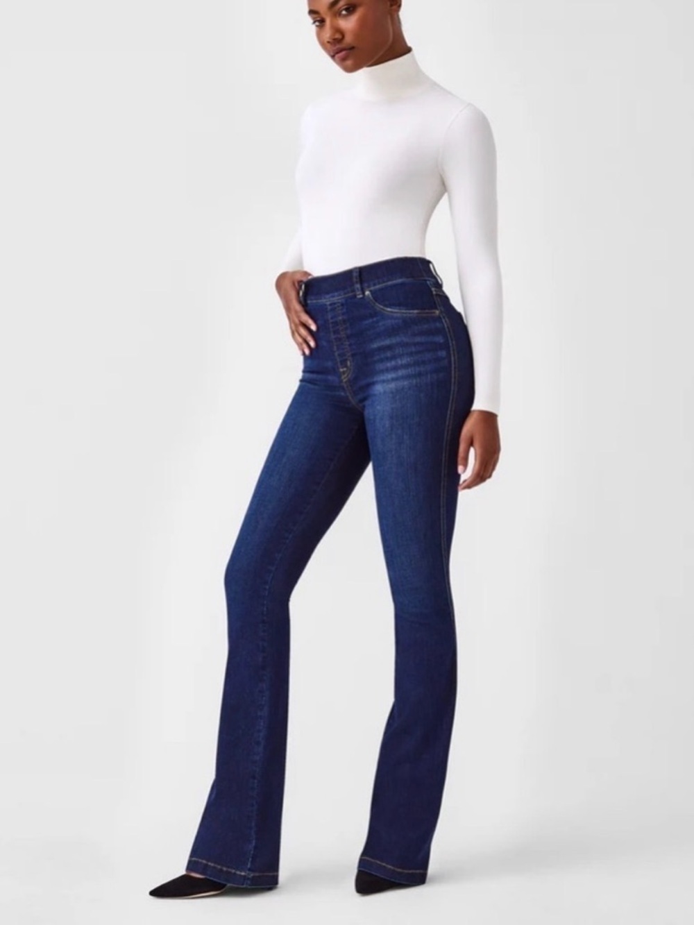 SPANX Clean Indigo Bootcut Trouser